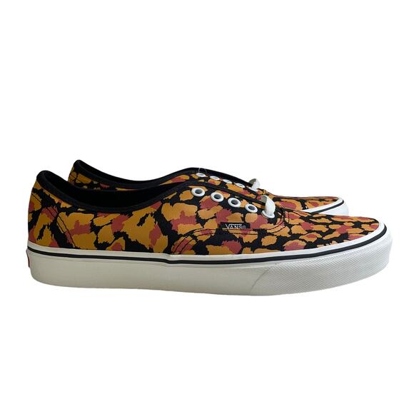 NWT VANS Authentic Sneaker Leopard Black Inca Gold Size M9.0 W10.5 VN0A2Z5IV4V - Picture 3 of 8